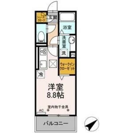 GRAND　D-ROOM呼続の物件間取画像